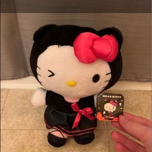 [SOLD] Little Hello Kitty stuffed animal & NEW Hello Kitty O.P.I Nail Polish